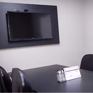 Interior sofisticado de escritório